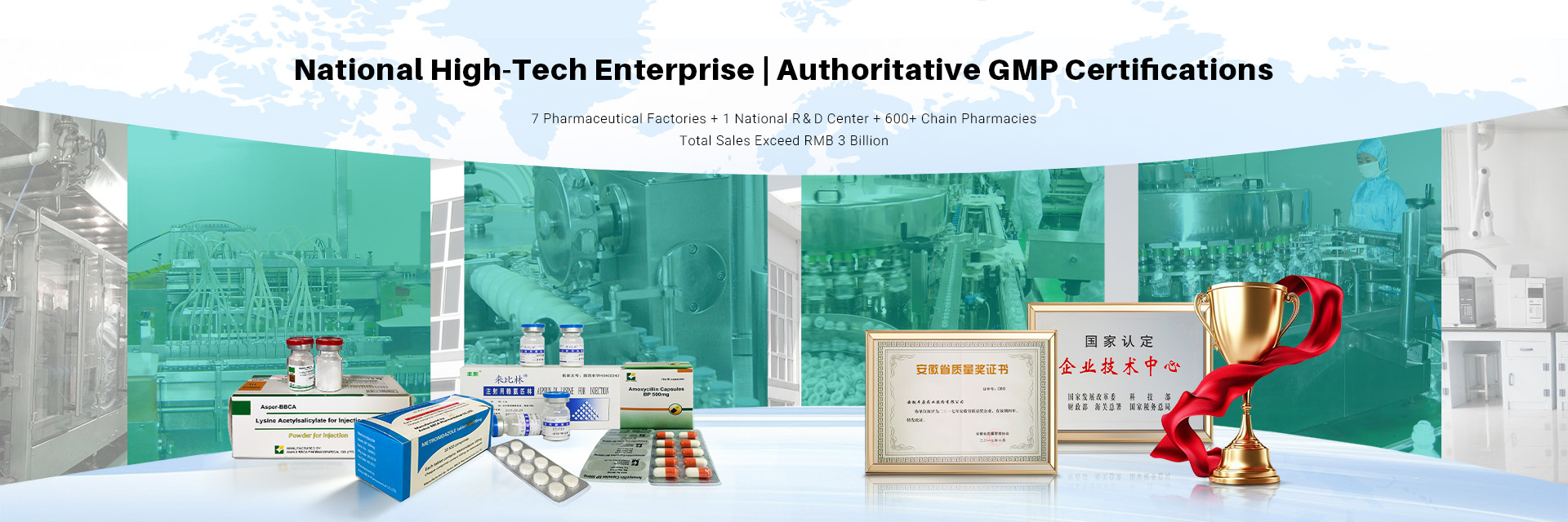 qualidade Ingrediente farmacêutico ativo fábrica